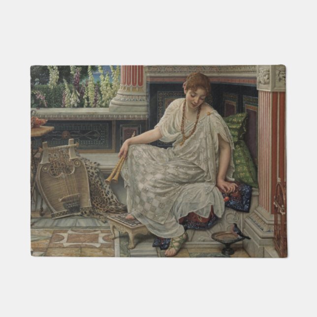 クロエ（Edward Poynter著） ドアマット (正面)