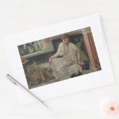 クロエ(Edward Poynter著) 長方形シール (封筒)