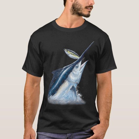 クロカジキとマグロ Tシャツ (正面)