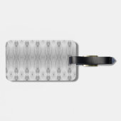 クロカスイカットポーフモノトーンの ラゲッジタグ (裏面横)