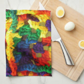 クロカラフルシェ キッチンタオル (四つ折り)