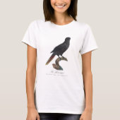 クロガシラインコ (Chalcopsitta atra) Tシャツ (正面)