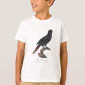 クロガシラインコ (Chalcopsitta atra) Tシャツ (正面)