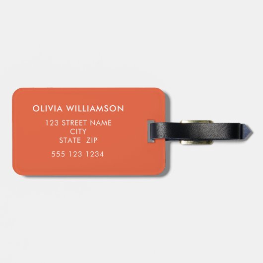 クロガニ ラゲッジタグ (裏面横)