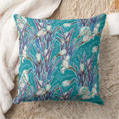 クロキュース、花柄、美しい春の花 クッション (ブランケット)