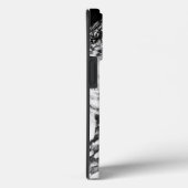 クロクビフクロウの顔アップ（黒白） Case-Mate iPhoneケース (裏面 / 右)