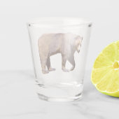 クロクマから隔離される ショットグラス (裏面)