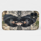 クロクマの反射 Case-Mate iPhoneケース (裏面(横))