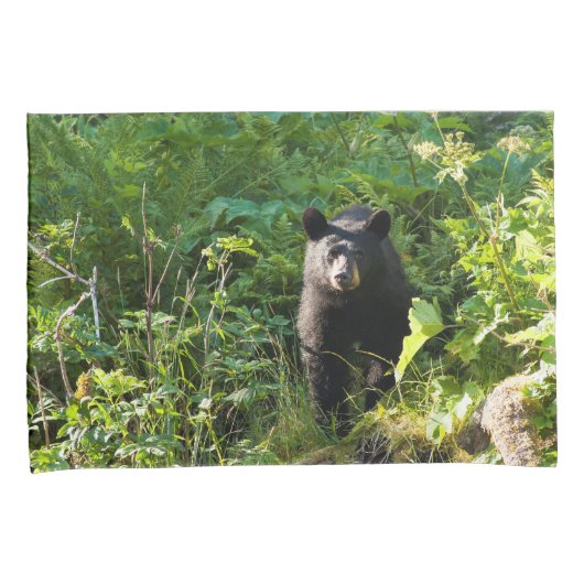 クロクマ 枕カバー (正面右)