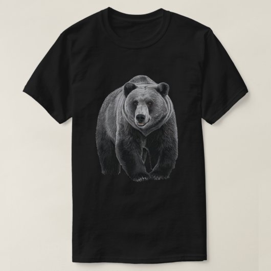 クロクマ Tシャツ (デザイン正面)