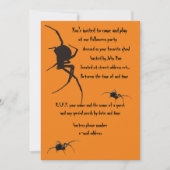 クロクモ 招待状 (正面)