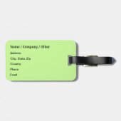 クロケおもしろいー ラゲッジタグ (裏面横)