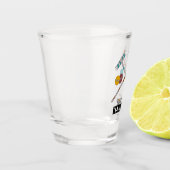 クロケセット、ローンゲーパーソナライズされたム ショットグラス (左)