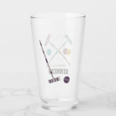 クロケセット、ローンゲーパーソナライズされたム タンブラーグラス (裏面)