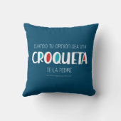 クロケタ クッション (裏面)