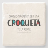 クロケタ ストーンコースター (正面)