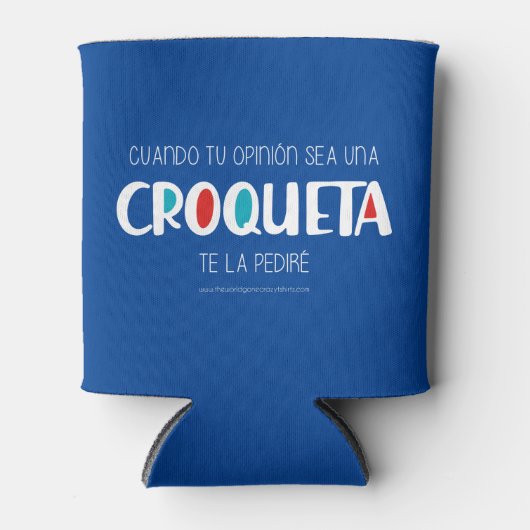 クロケタ 缶クーラー (正面)