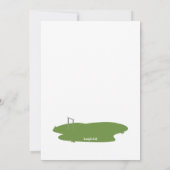 クロケットプレーヤーの招待状 招待状 (裏面)