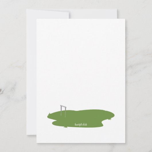 クロケットプレーヤー招待状 招待状 (裏面)