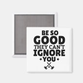 クロケット：彼らはあなたを無視できない非常に良い。 マグネット (正面/裏面)