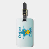 クロケット#7 ラゲッジタグ (正面縦)