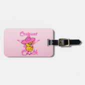 クロケット#8 ラゲッジタグ (正面横)