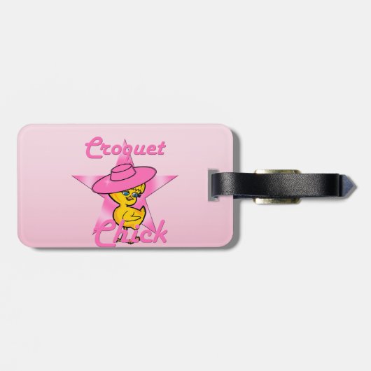 クロケット#8 ラゲッジタグ (裏面横)