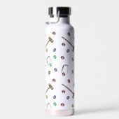クロケマレットウィッケスボホシックパーソナライズされた ウォーターボトル (右面)