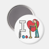 クロケーが大好き マグネット (正面/裏面)