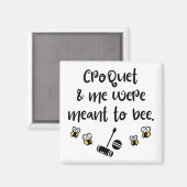 クロケーと私は死ぬつもりだった マグネット (正面/裏面)