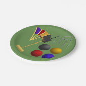 クロケーのゲーム紙プレート ペーパープレート (アングル)