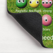 クロケーの感情 マウスパッド (コーナー)