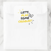 クロケー選手 スクエアシール (バッグ)