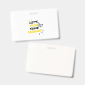 クロケー選手 バッジ (正面＆裏面)