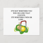 クロケー選手 ポストカード (正面)