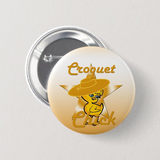 クロケー・シック#10 缶バッジ (正面&裏面)