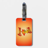 クロケー・シック#5 ラゲッジタグ (裏面縦)