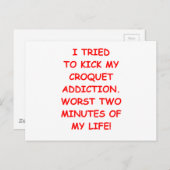 クロケー ポストカード (正面/裏面)