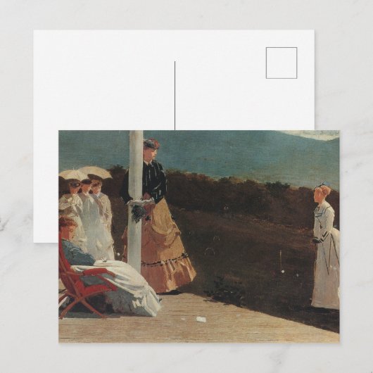 クロケー ポストカード (正面/裏面)