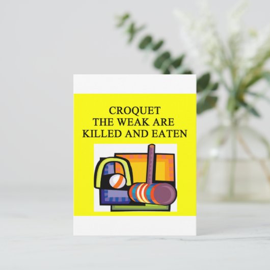 クロケー ポストカード (スタンド正面)