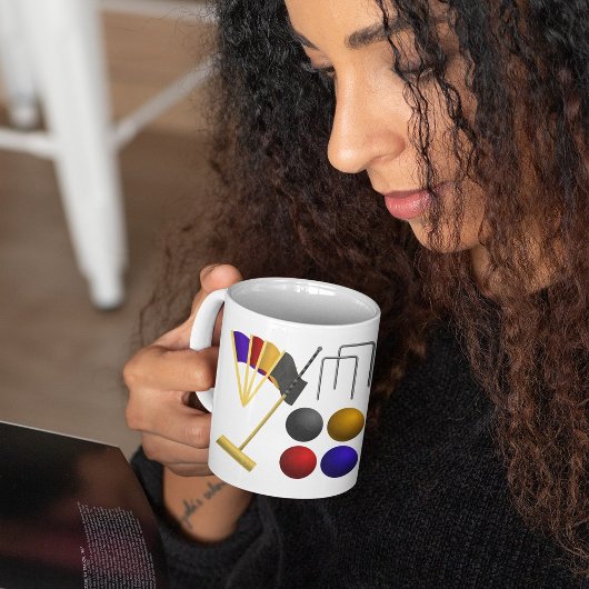 クロケー・マグカップのゲーム コーヒーマグカップ