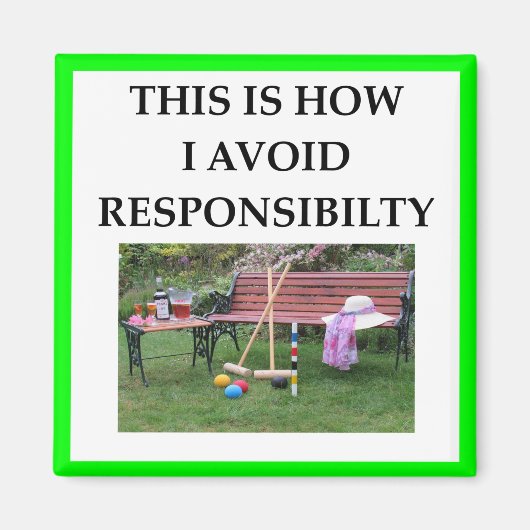 クロケー マグネット (正面)