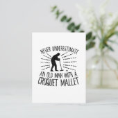 クロケー・マレー老人を過小評価しない ポストカード (スタンド正面)