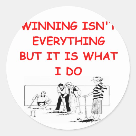 クロケー ラウンドシール (正面)