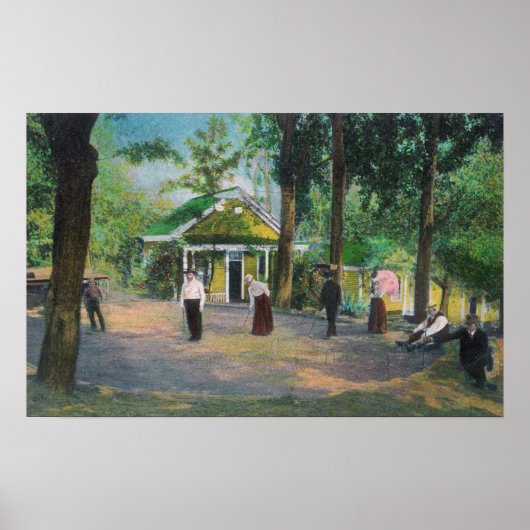 クロケーGameHarbin春の表示， CA ポスター (正面)