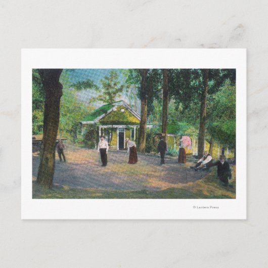 クロケーGameHarbin春の表示, CA ポストカード (正面)