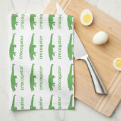 クロコゲータオル キッチンタオル (四つ折り)