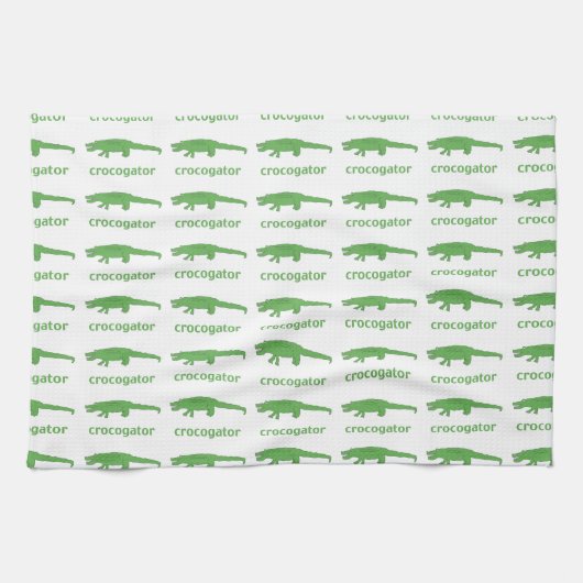 クロコゲータオル キッチンタオル (横)