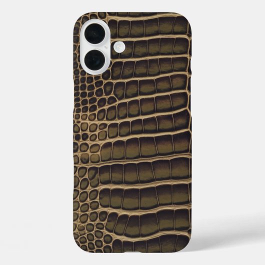 "クロコシック:ラグスリザードルック" Case-Mate iPhoneケース (裏面)