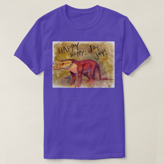クロコスティムピー Tシャツ (デザイン正面)